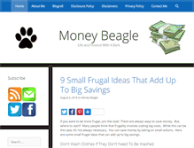 Tablet Screenshot of moneybeagle.com